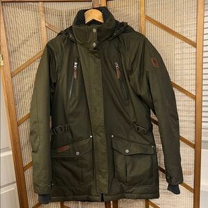 Columbia Dark Green Omni Heat Jacket
